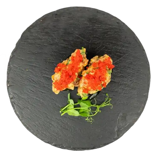 N20. Nigiri Lachs Tatar