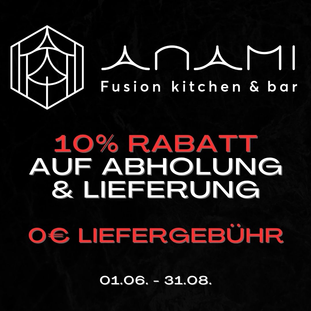 10% Rabatt & 0€ Liefergebühr 01.06. – 31.08.